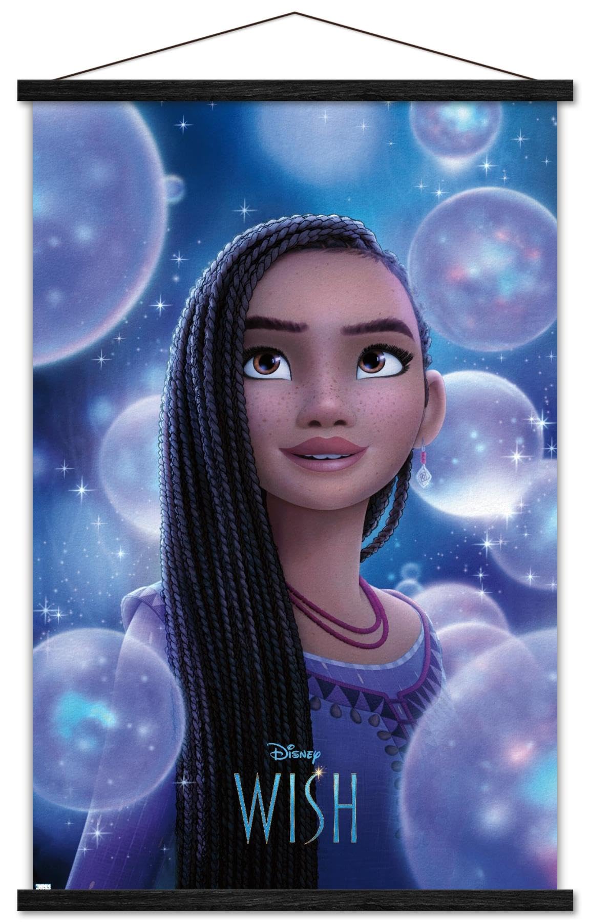 Trends International Disney Wish - Asha One Sheet Wall Poster with Magnetic Frame