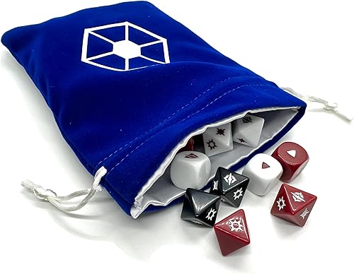 Bolsa de dados inspirada en precuela (azul, alianza separatista)