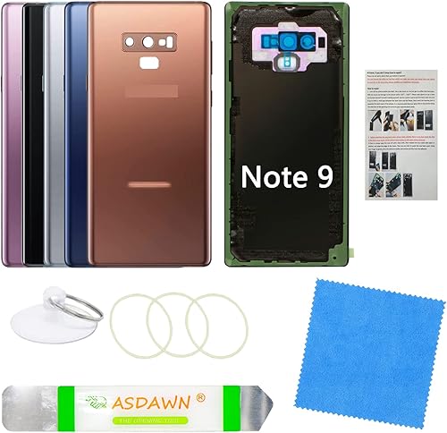 Miniatura 84 de Galaxy Note 9 - Carcasa de repuesto para Samsung Galaxy Note 9 con lente de cámara preinstalada+manual de instalación