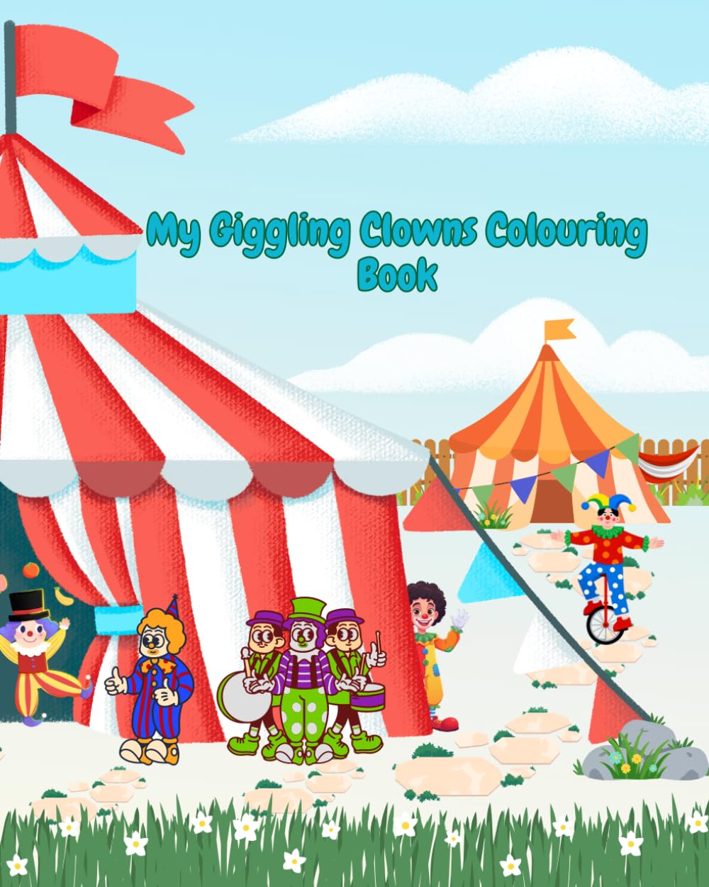 My Giggling Clowns Colouring Book (My Colouring Book Series)