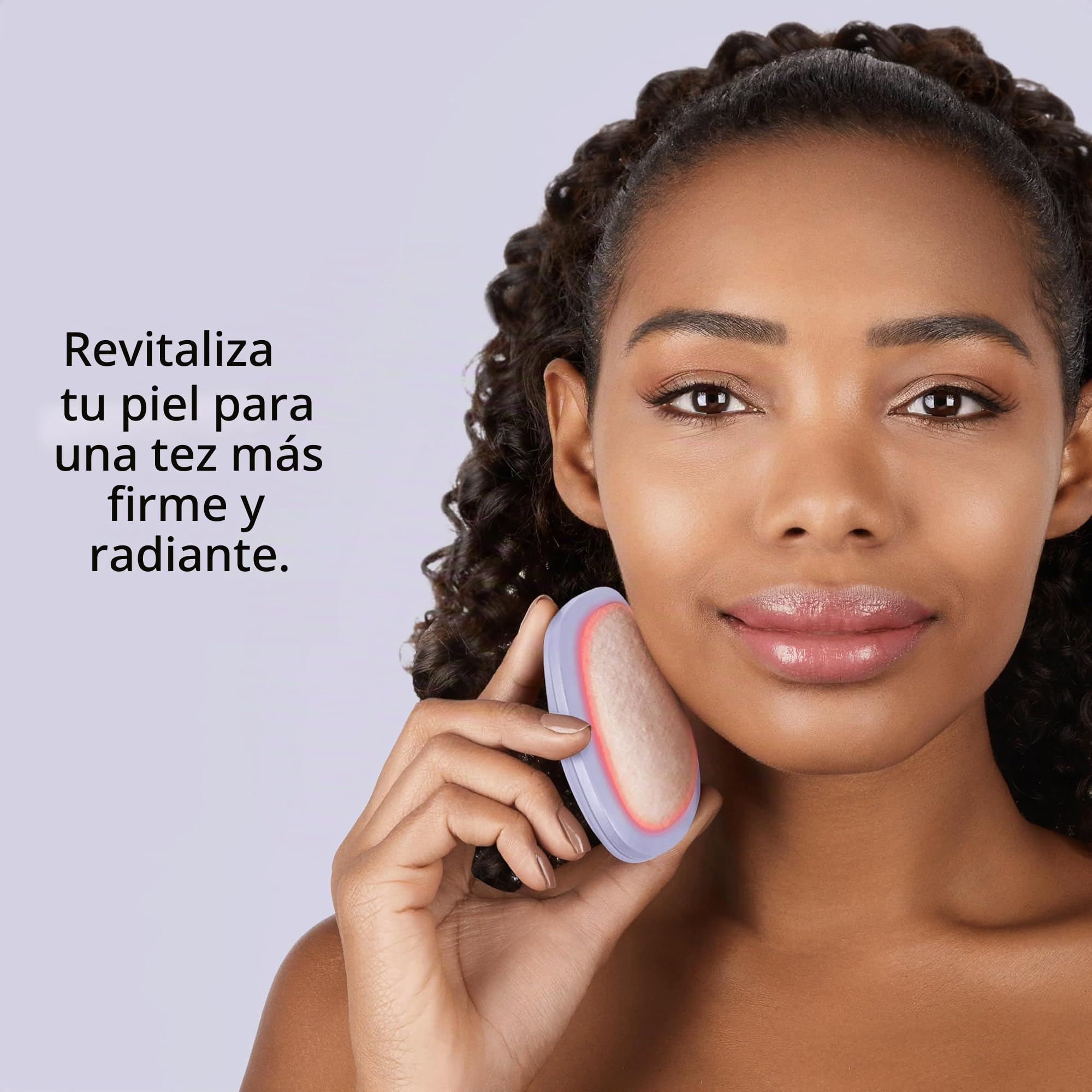 GESKE | SmartAppGuided™ Sonic Warm & Cool Mask | 9 en 1 | Máscara facial LED de belleza | Espectro LED completo y terapia de luz roja | Calor/frío | Mayor absorción de productosl | masajeador facial