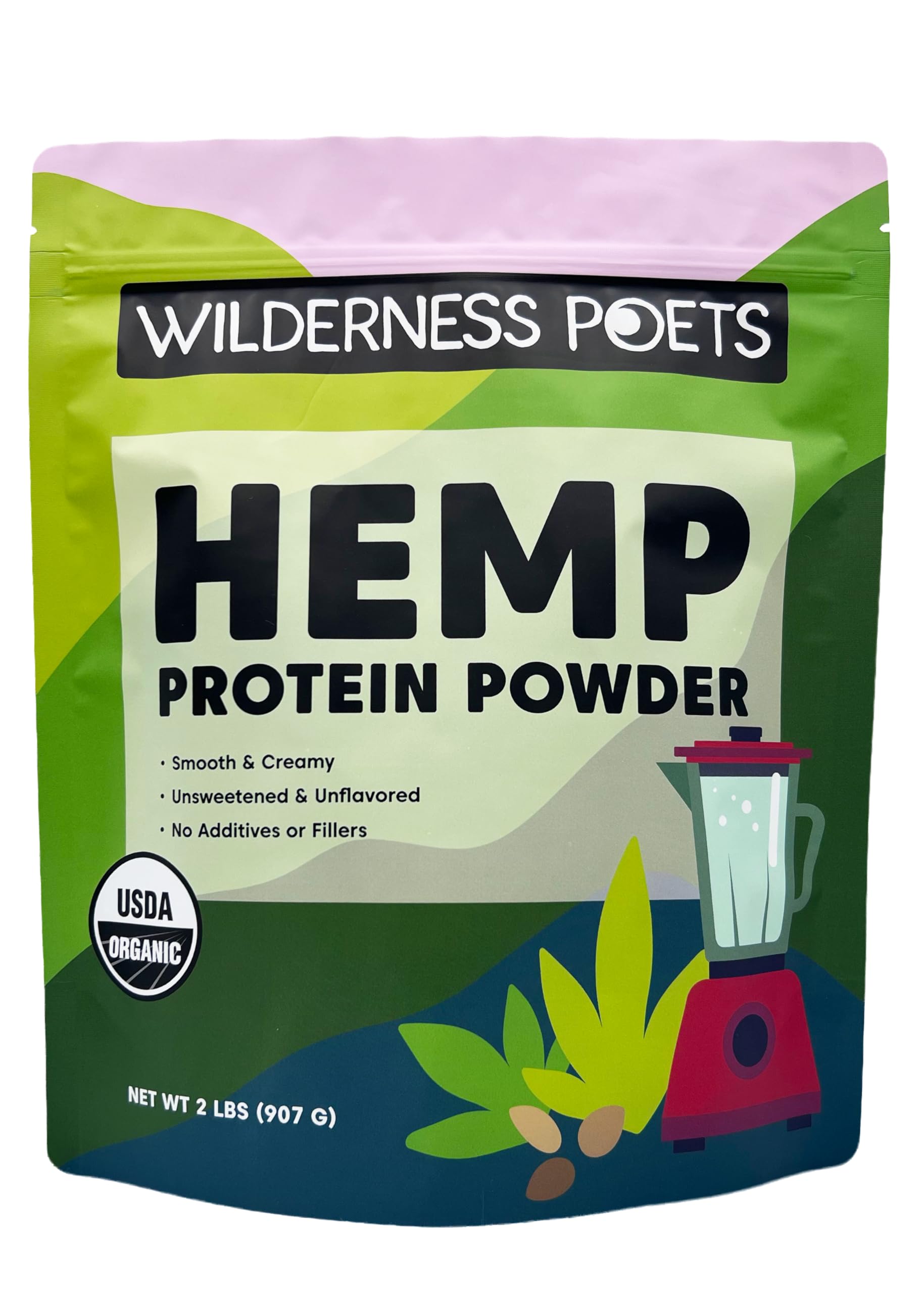 Wilderness Poets Organic Hemp Protein Powder