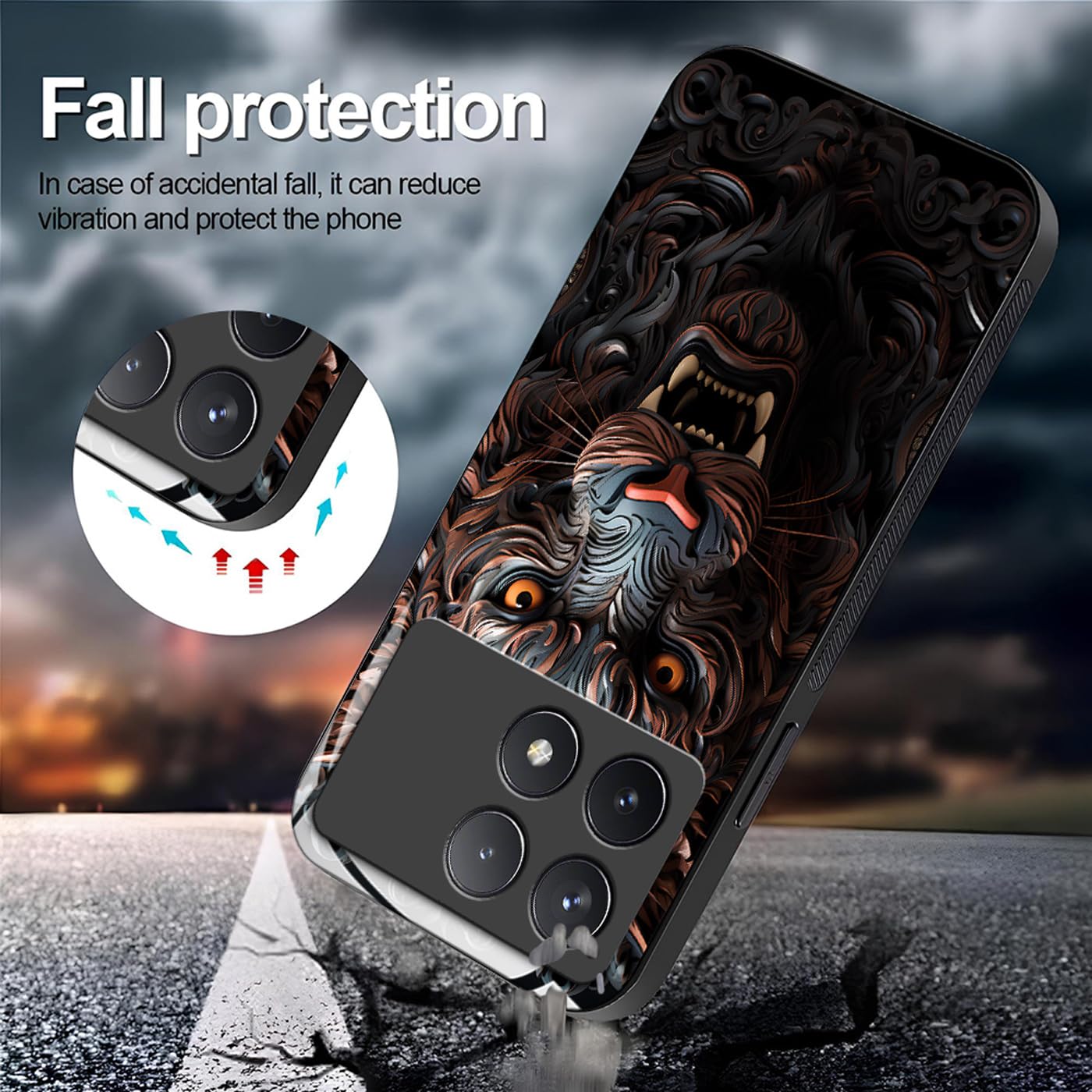 Custodia In Silicone Gel TPU Trasparente Per Xiaomi Poco F6 Pro 5G