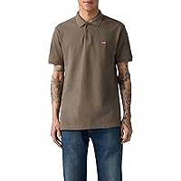 Lse_Levis HM Polo Maitake Brown, Maitake Brown
