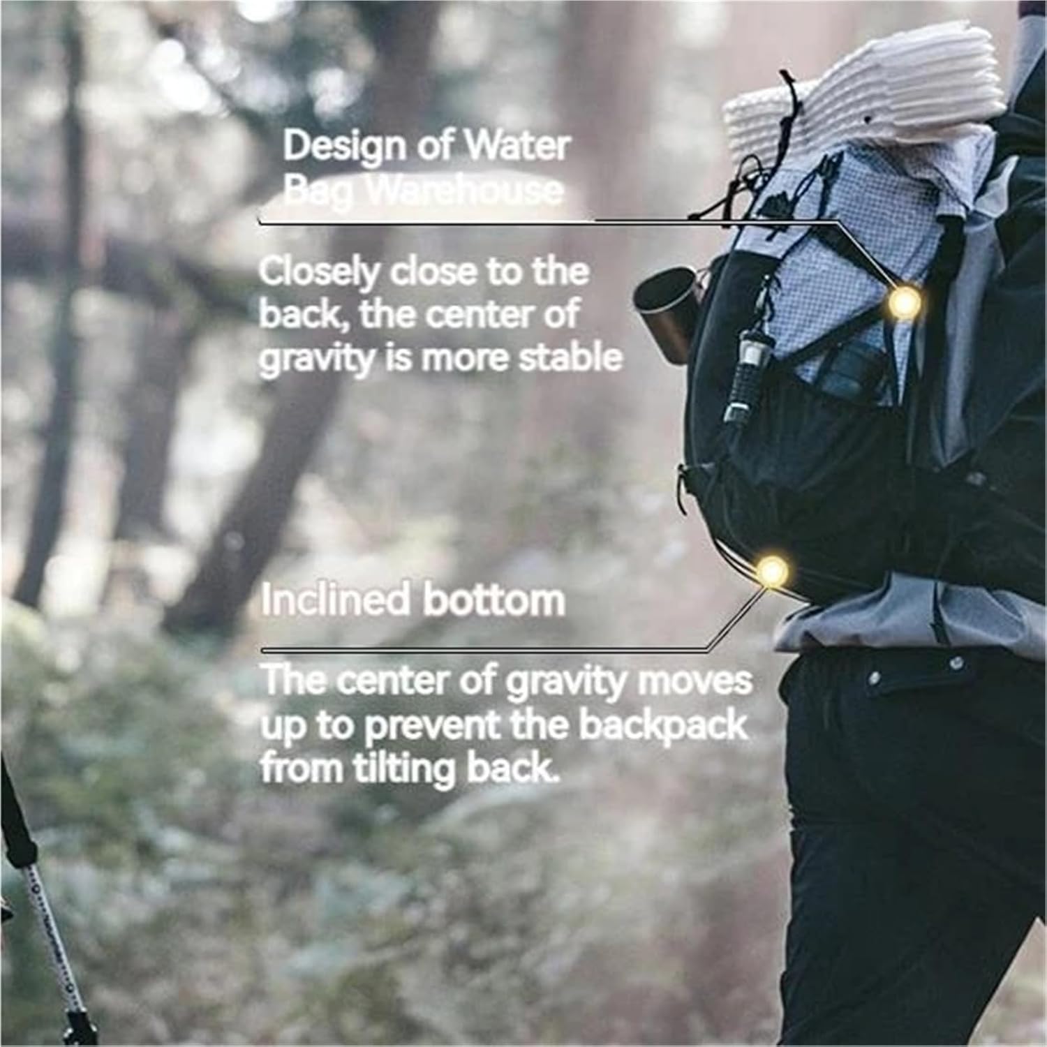 30+5L Ultralight Waterproof Outdoor Backpack – For Camping, Climbing, Sports & Mountaineering