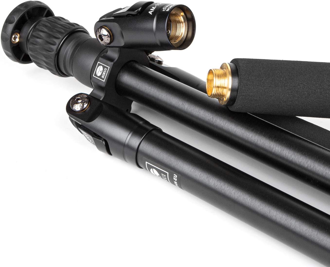 SIRUI AM-1004K Lightweight Aluminum Tripod with Ball Head with Case - Convertible to Monopod