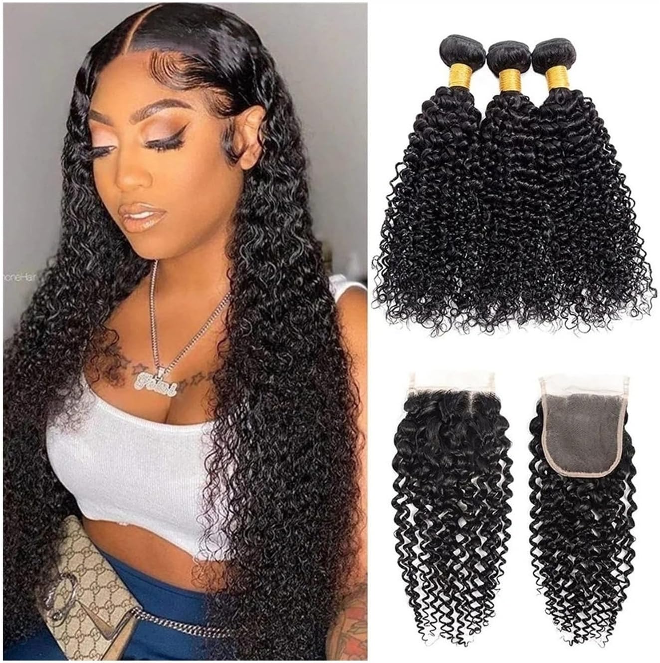 Kit 12 Prolunghe Reggiseno - 3 Colori (pelle, Bianco, Nero) Con Ganci Metallici - Foto 8