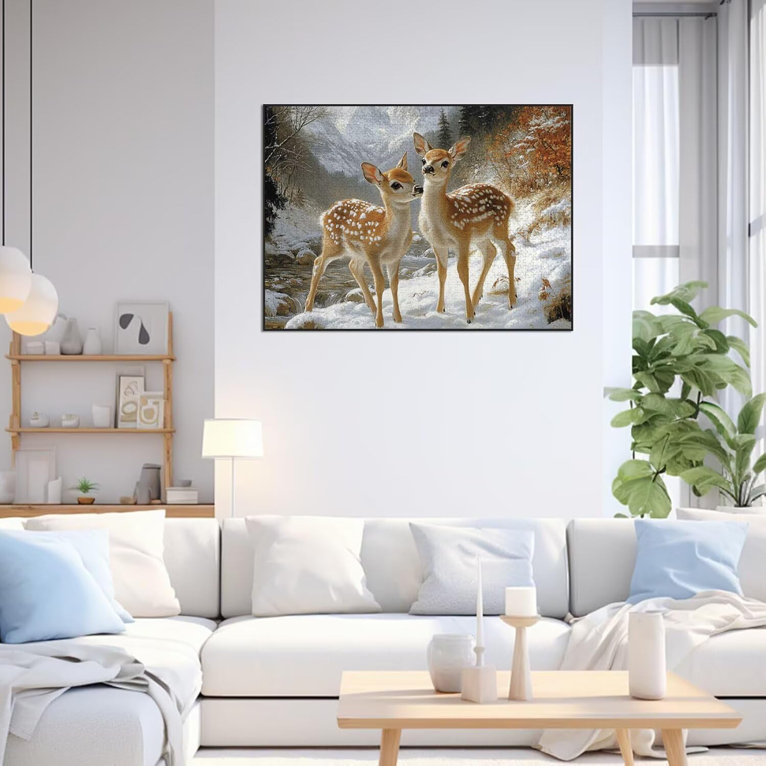 Puzzle 4000 Pezzi cervo Puzzle Classici per Gioco Familiare, n-437 | Impossibile Puzzles, Intrattenimento Creativo, Rilassamento Intelligence, Regalo per Amore e Amico, Decorazioni Casa, Foreste