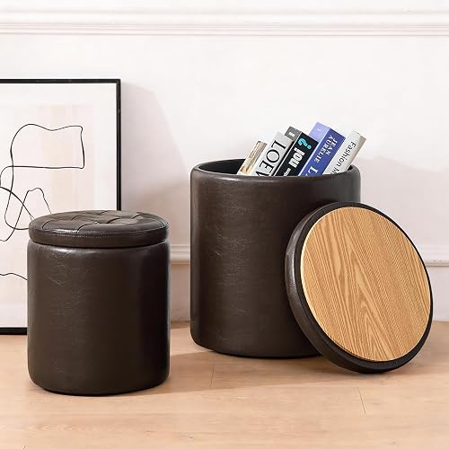 oakvivo Round Set of 2 14.76" L x 14.76" W
