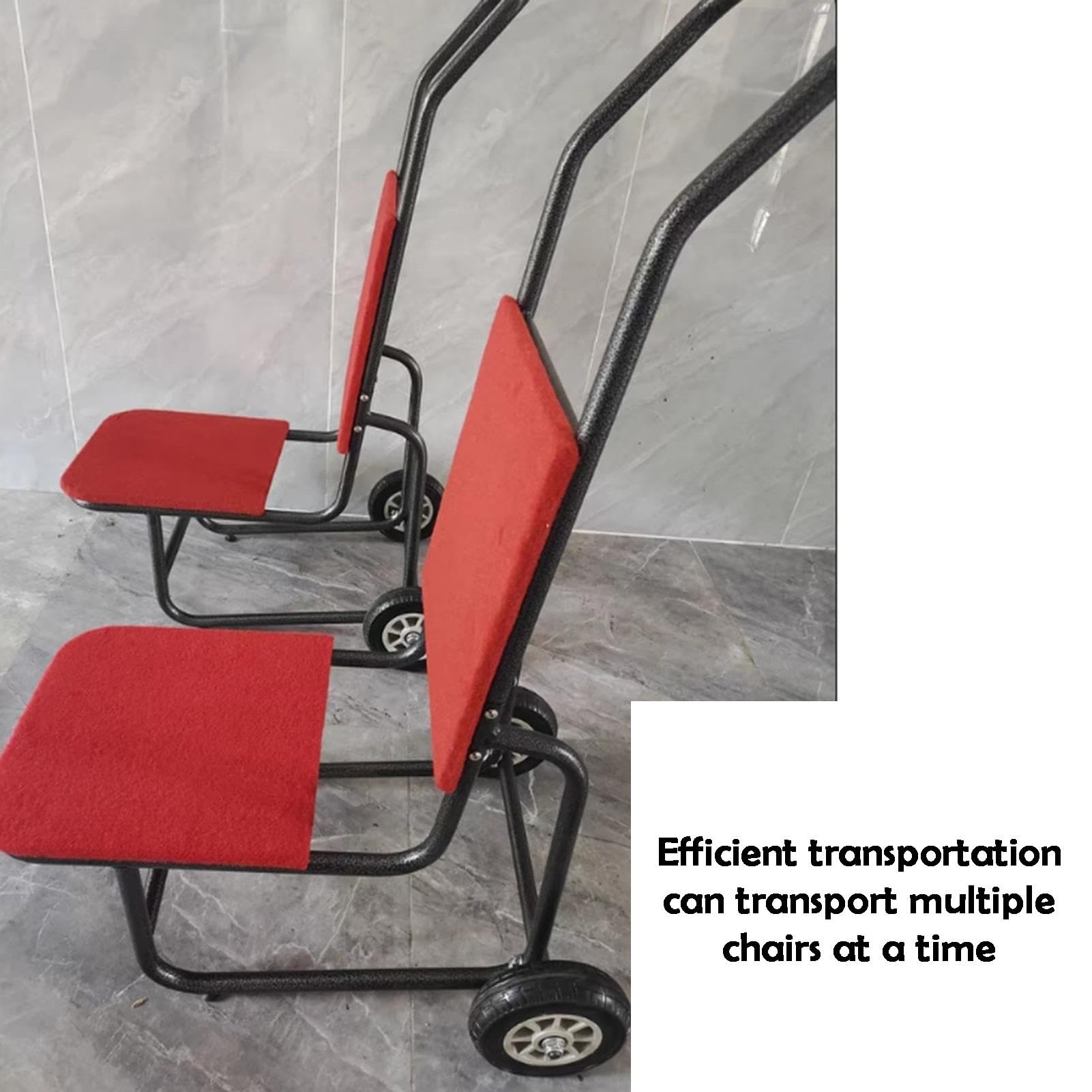 Hotel-Stapelstuhl-Transportwagen