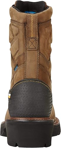 Miniatura 5 de Ariat Powerline - Botas de trabajo H2O de 8 pulgadas con punta compuesta para hombre