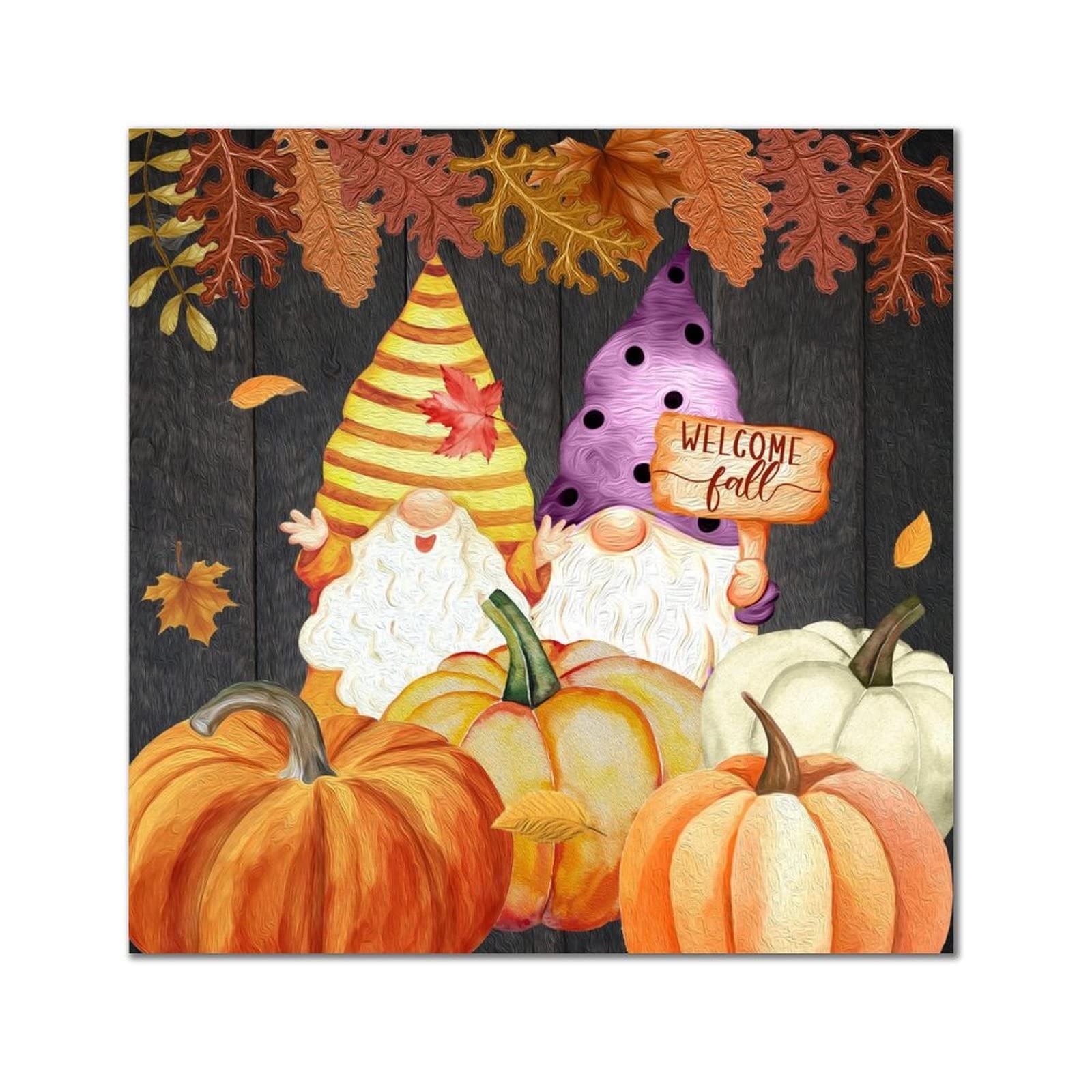 Plaque murale en bois « Welcome Fall » pour sublimer une porte sans effort