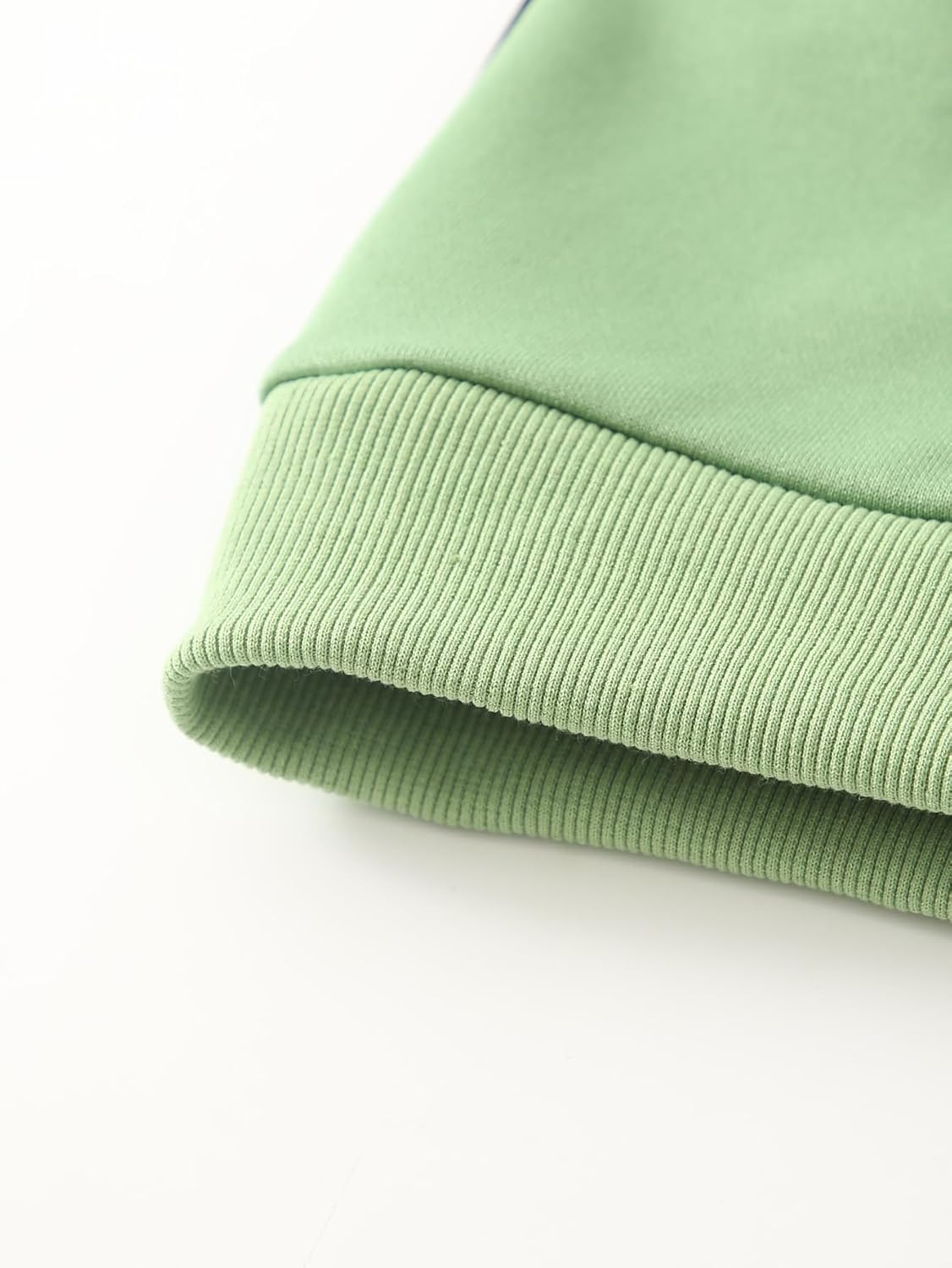 Boys Clothes 2 Piece Color Stripes Long Sleeve Zipper Hoodie Top And Sports Pants Fall Winter Set Size 3-12 Years - Image 4