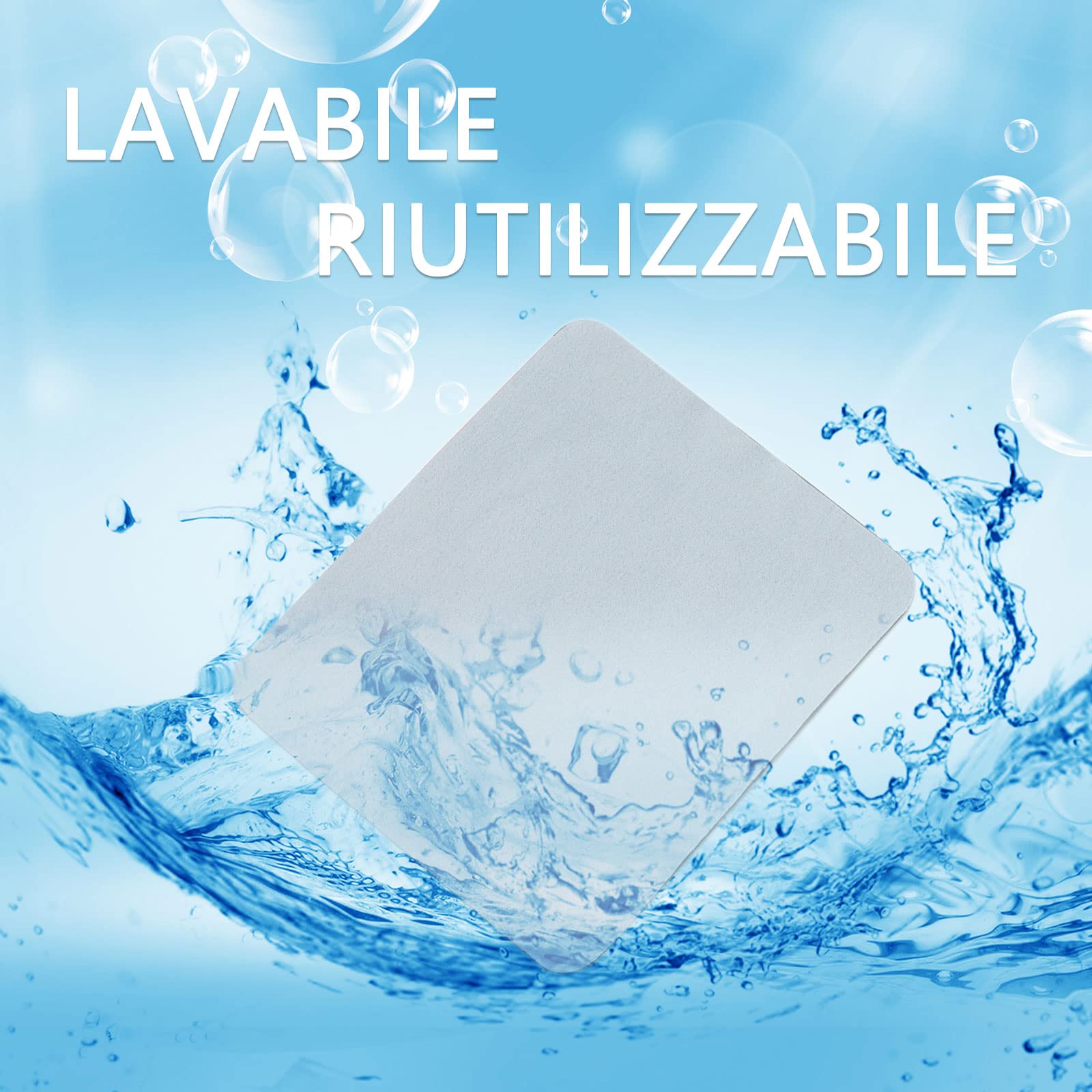 Panni per La Pulizia Degli Occhiali in Microfibra - Panni per La Pulizia Degli Occhiali Extra Morbidi e Lavabili per La Pulizia di Occhiali, Lenti, Tablet, Telefoni, iPhone (confezione da 20)