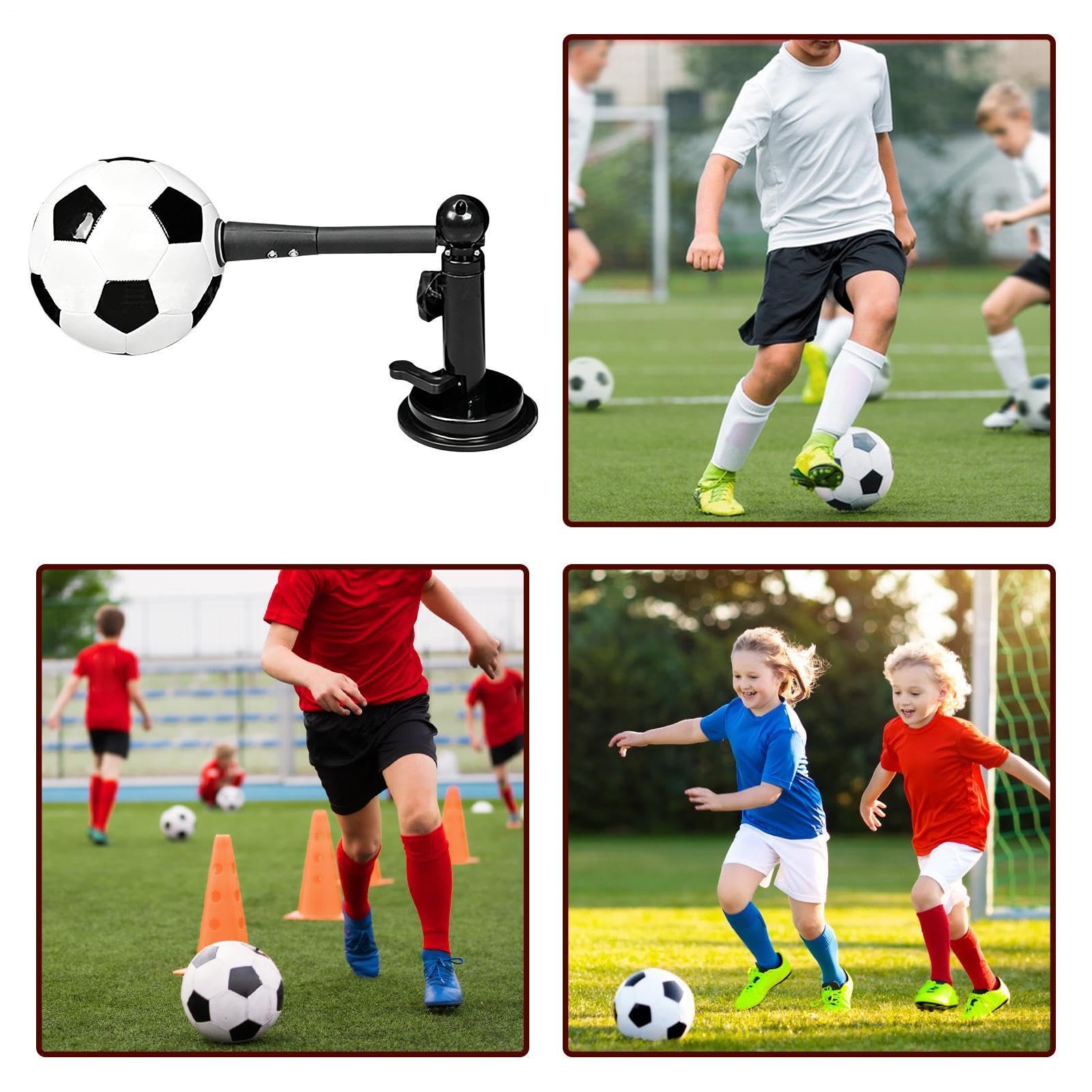 Entrenador de fútbol, desarrollo de velocidad y agilidad, 42 x 22 x 12,5 cm, equipo de práctica de patada de fútbol. Herramienta de entrenamiento de agilidad de fútbol, mejora de entrenamiento en