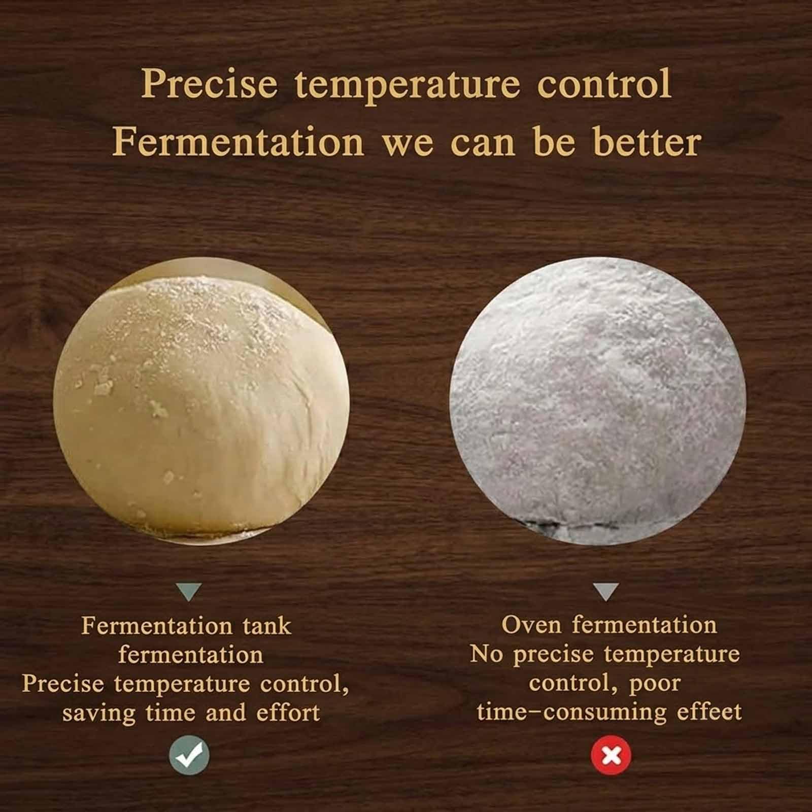 Máquina De Fermentación De Pan De Acero Inoxidable De 6 Capas, Cámara De Fermentación Comercial De 100 L Con Control De Temperatura Y Humedad, Recordatorio De Precalentamiento, Calentamiento Por