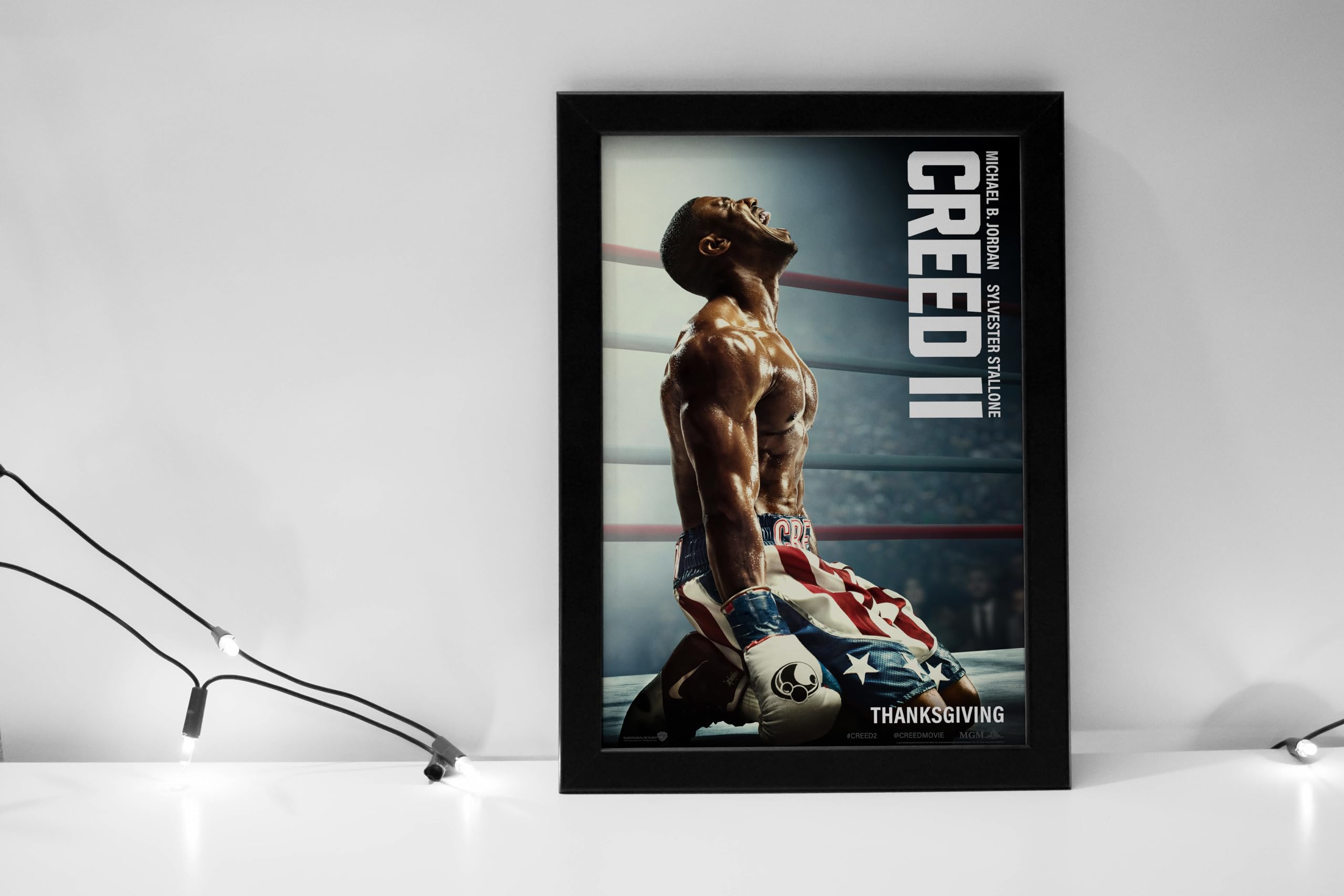 Creed II 2018 Poster Print, Framed Print, Ready To Hang Canvas, Wall Art, Home Decor Various Sizes