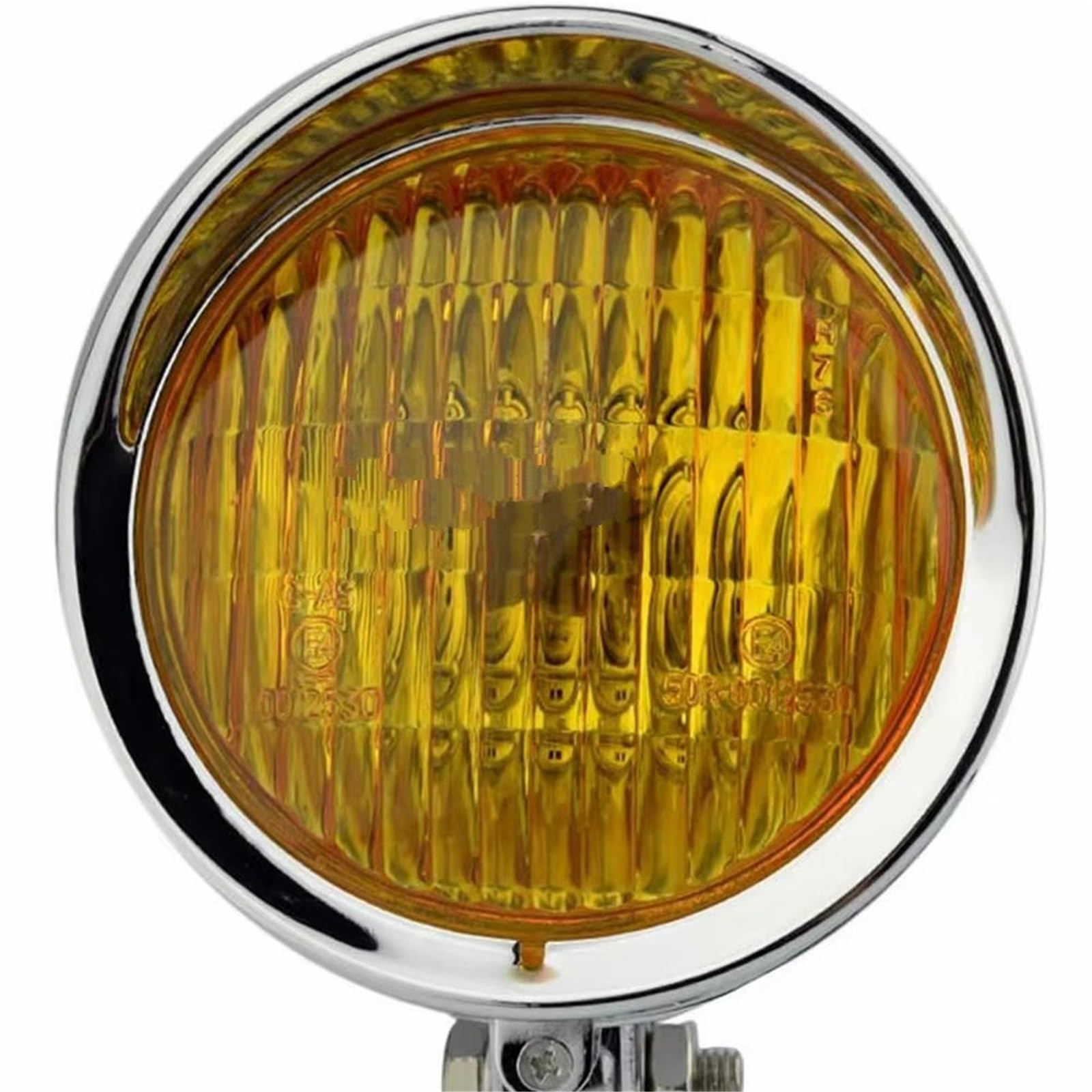 Moto Faro Fanale per Custom per Softail per Dyna per Cruiser per Bobber Faro Anteriore per Moto da 4,5 Pollici con Fascio Alto/Basso