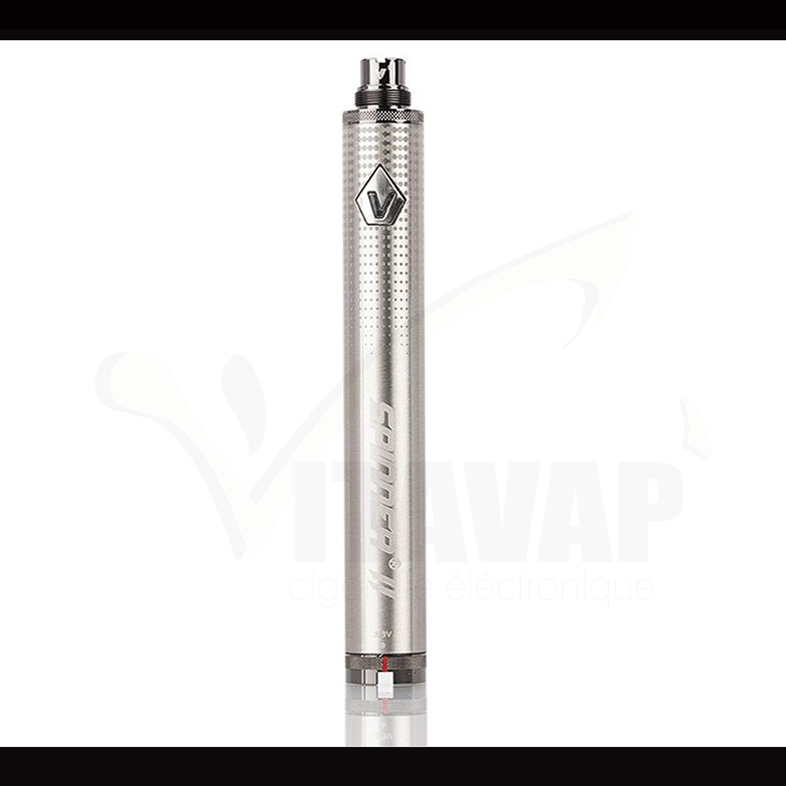 Vitavap' - Batterie Vapros Spinner 2 / Vision Spinner 2 | couleur INOX |  Dernière version