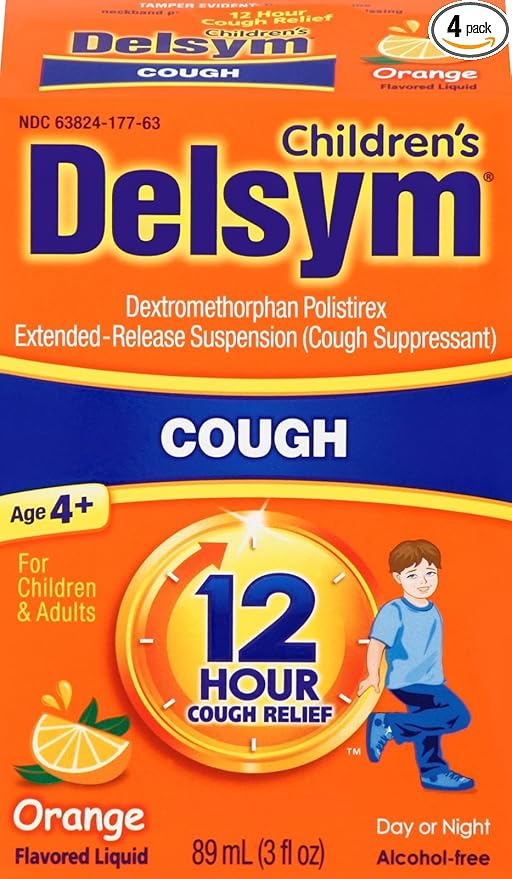 Delsym - COUGH SUPPRESSANT 3 OZ