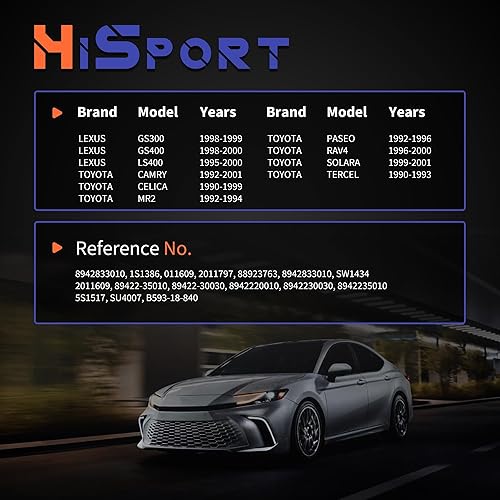 Miniatura 3 de HiSport Sensor de temperatura del refrigerante del motor  Compatible con Chevy Ford GEO GMC Jaguar Kia Lexus Lincoln Mazda Pontiac Suzuki Toyota