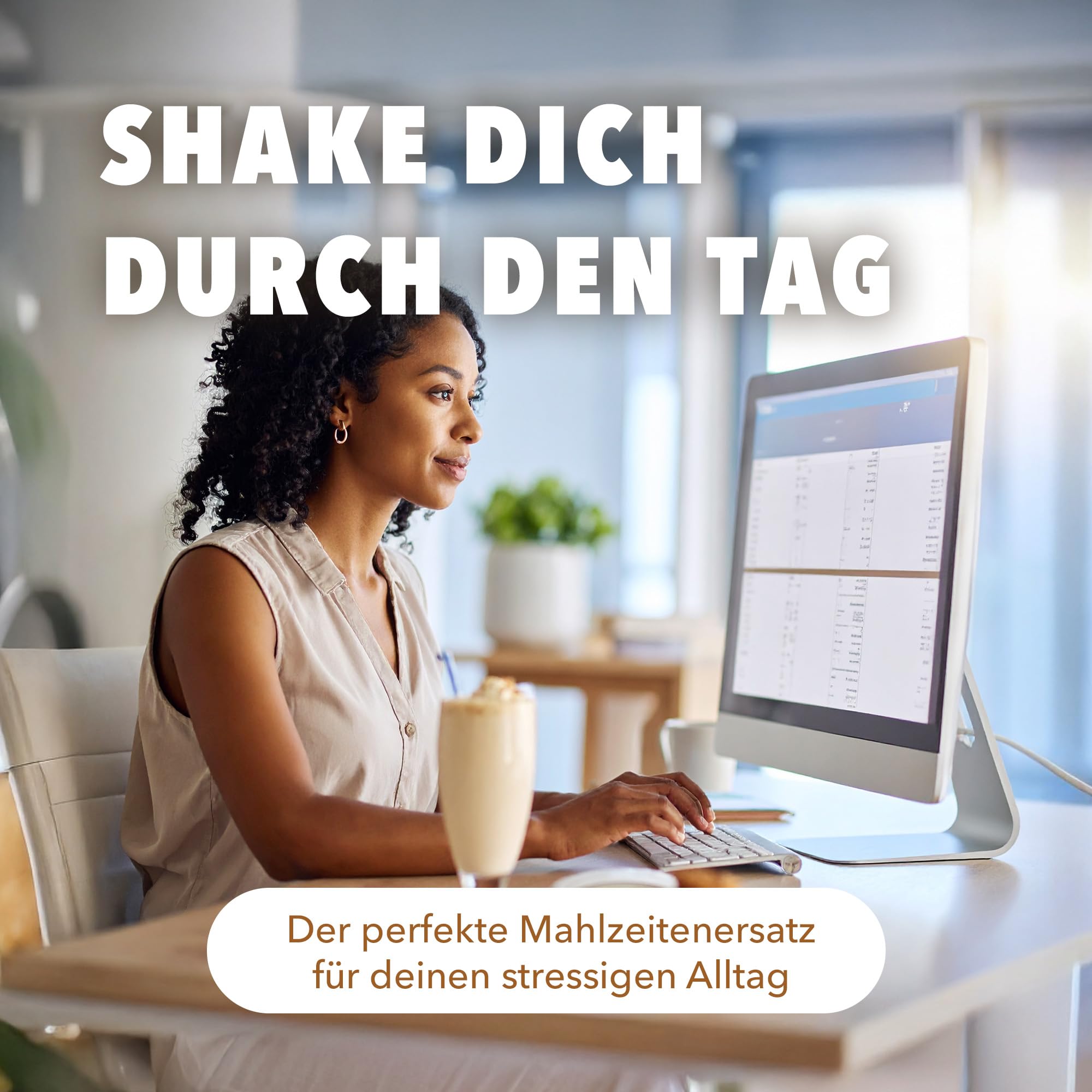 OFFSET Nutrition Protein Abnehm Shake Cookies [nur 210 KCAL pro Shake] - 14 Portionen | Mahlzeitersatz | Diät Shake mit 24 Vitaminen & Mineralien | Glutenfreie Trinkmahlzeit