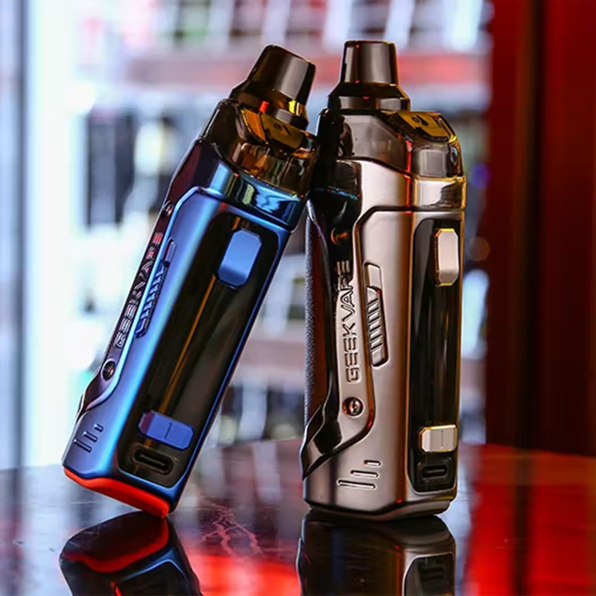 TVDC Geekvape B60 Aegis Boost 2 Pod Kit - 2000mAh - Top Airflow Leakproof  Design - Powered by AS