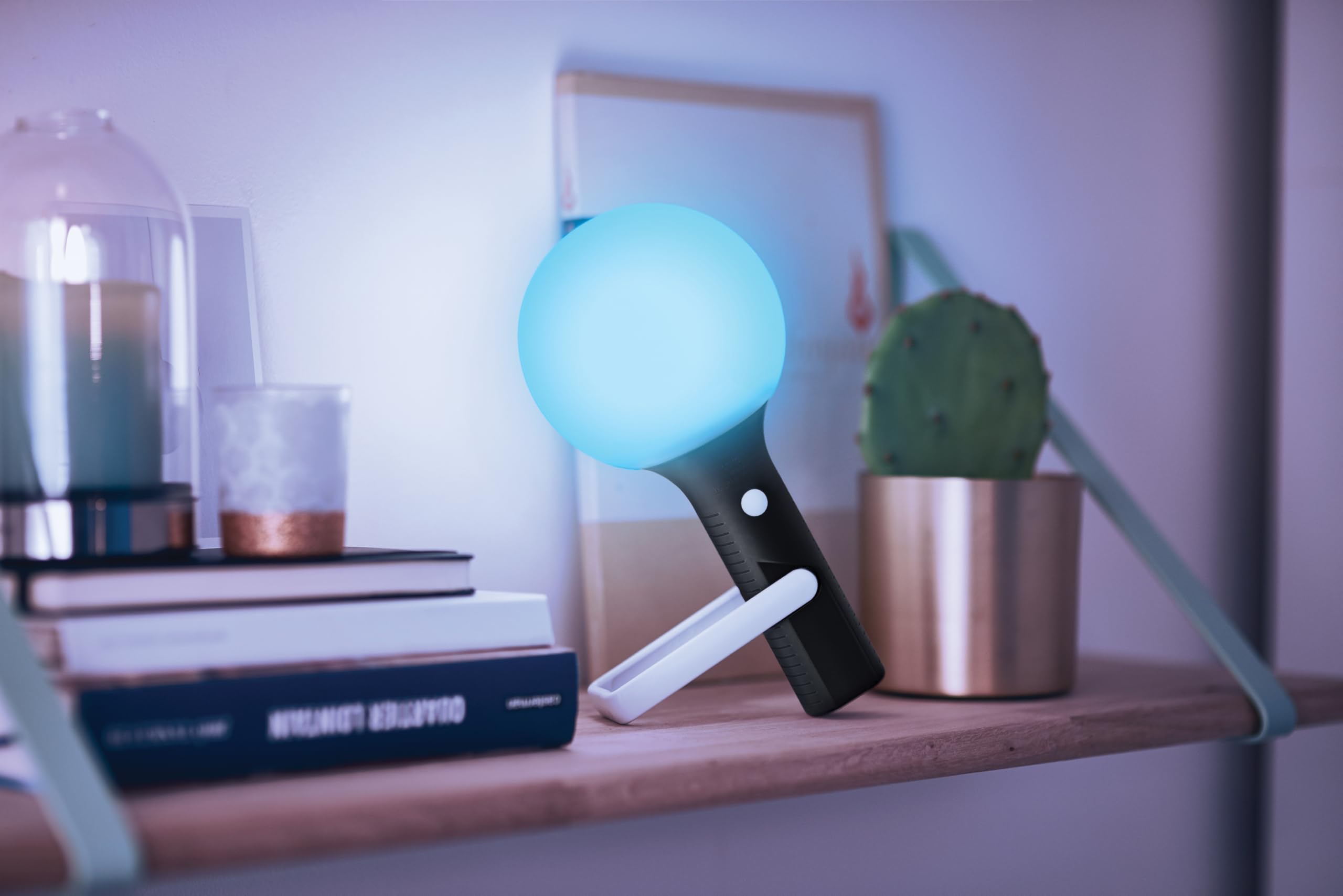 Lexon Lámpara LED multiposición para uso interior y exterior (Negro)