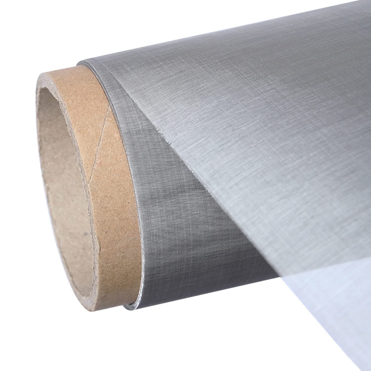 IBOWZ Tissu de Treillis Métallique Maille Fine en Acier Inoxydable tissée 150 Mailles Filtre écran Feuille résistant à la Corrosion pour la Maison, la Cuisine