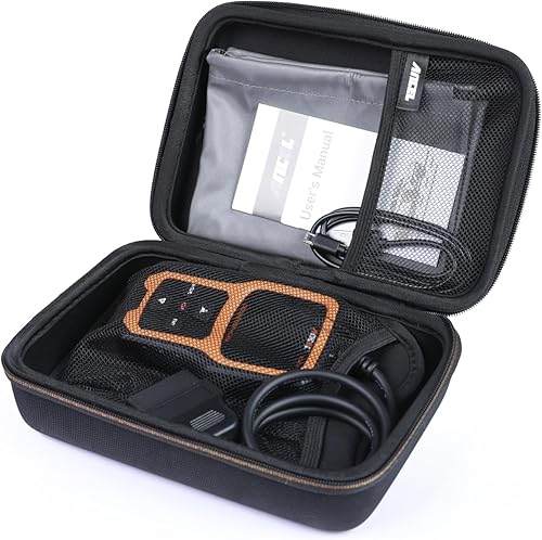 Miniatura 6 de ANCEL Funda protectora grande para escáner OBD2 y lector de código, herramienta de escaneo de diagnóstico, probador de batería, caja de