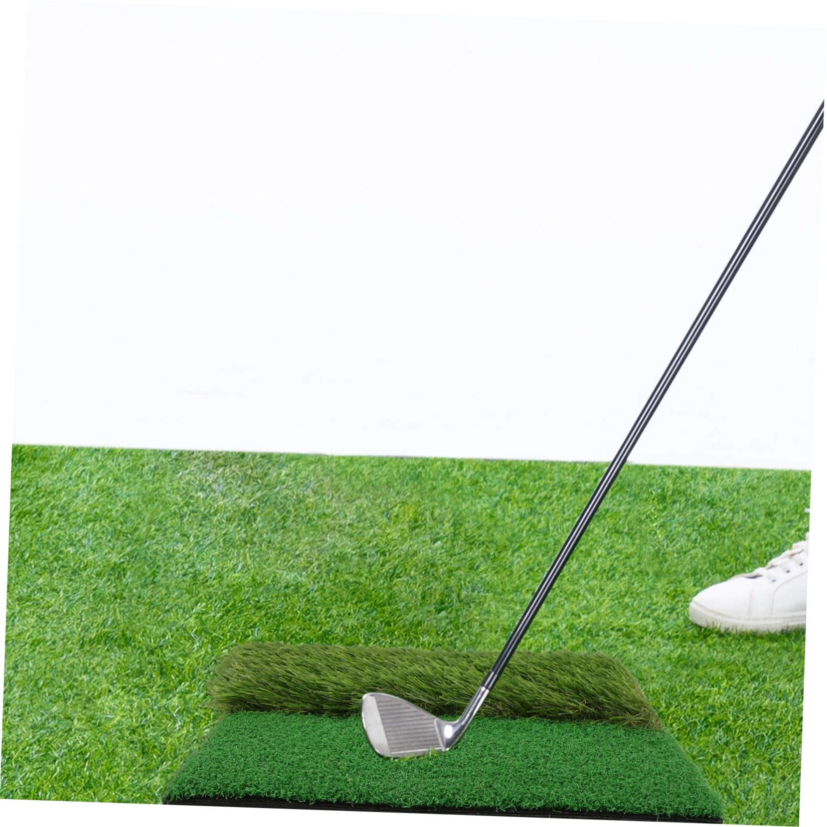 ibasenice Tapete de Golf para Interior Césped Artificial de Práctica Tapete de Putting para Golf para Sala de Estar