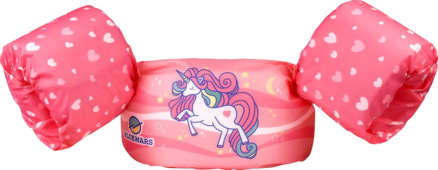 BLUEMARS Kids Swim Vests, Floaties for Toddler Girls and Boys from 30 to 50 pounds : Toys & Games