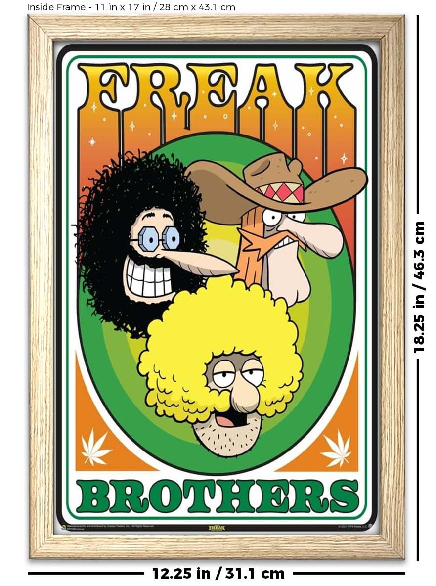 Amazon.com: Scorpio Posters The Freak Brothers - Group