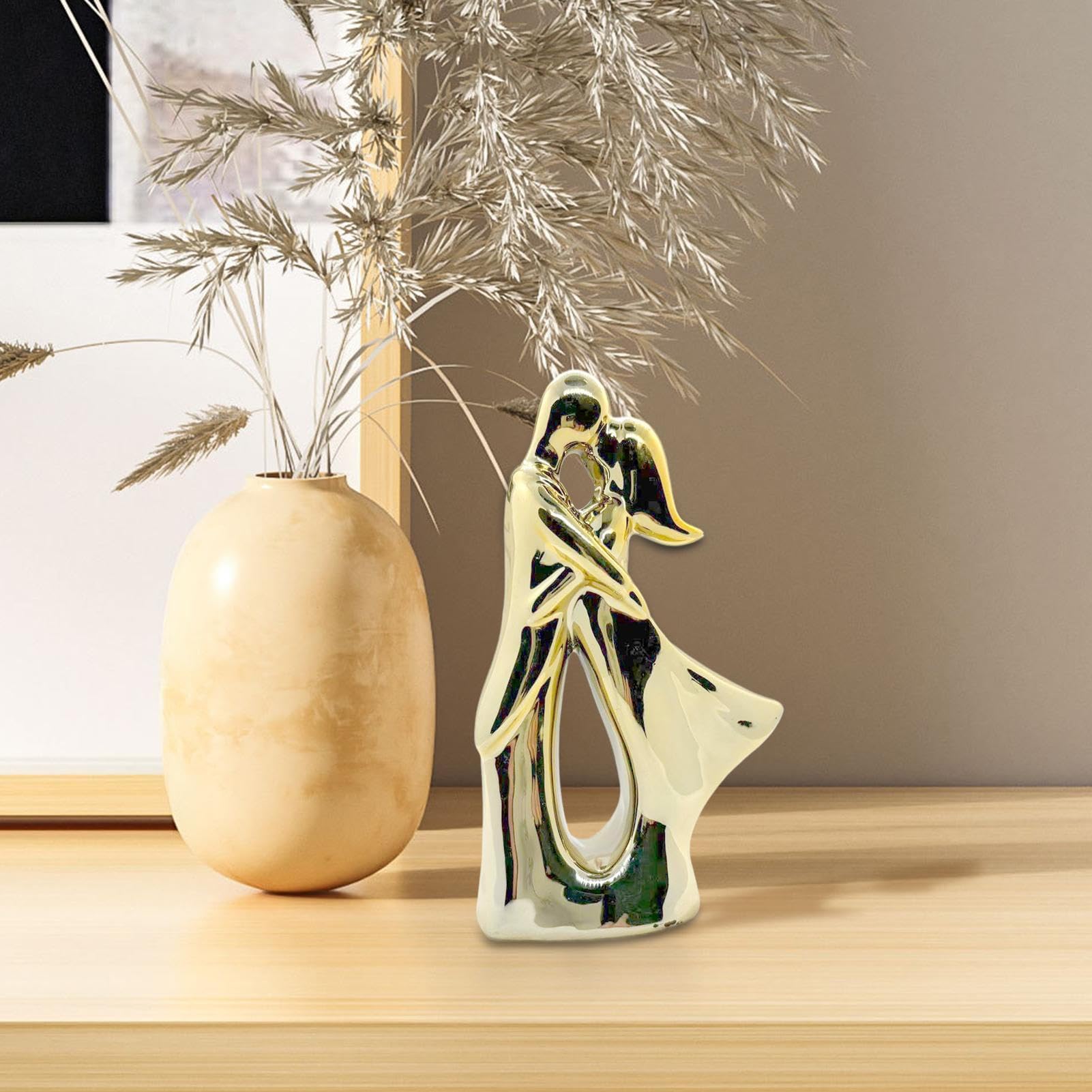 Decoración de Mesa del día de San Valentín, Escultura Decorativa Figura de Pareja | Suministros para Fiestas románticas, decoración de estantes para Sala de Estar, Dormitorio