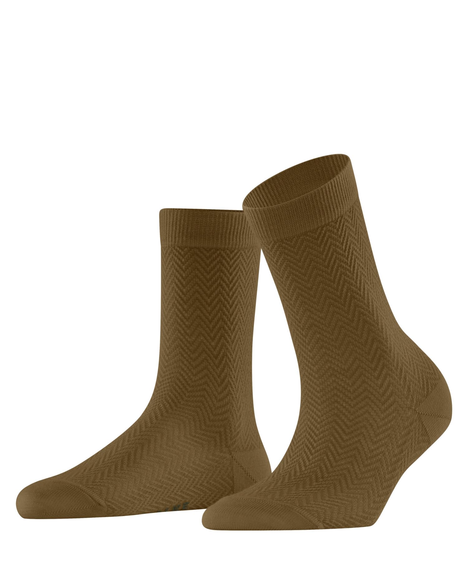 Falke Women's Yellow Old Brass 1220 Fable Estate W So Wool Plain 1 Pair Socks, 5.5-8