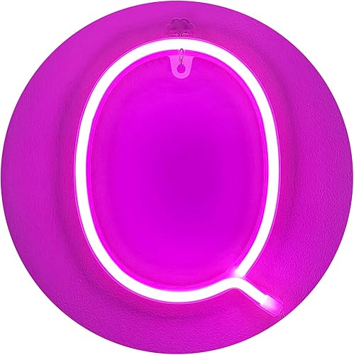 Miniatura 1 de Letrero de neón con luces LED de marquesina que funcionan con pilas USB para dormitorio, luces de neón para decoración de pared de cumpleaños,