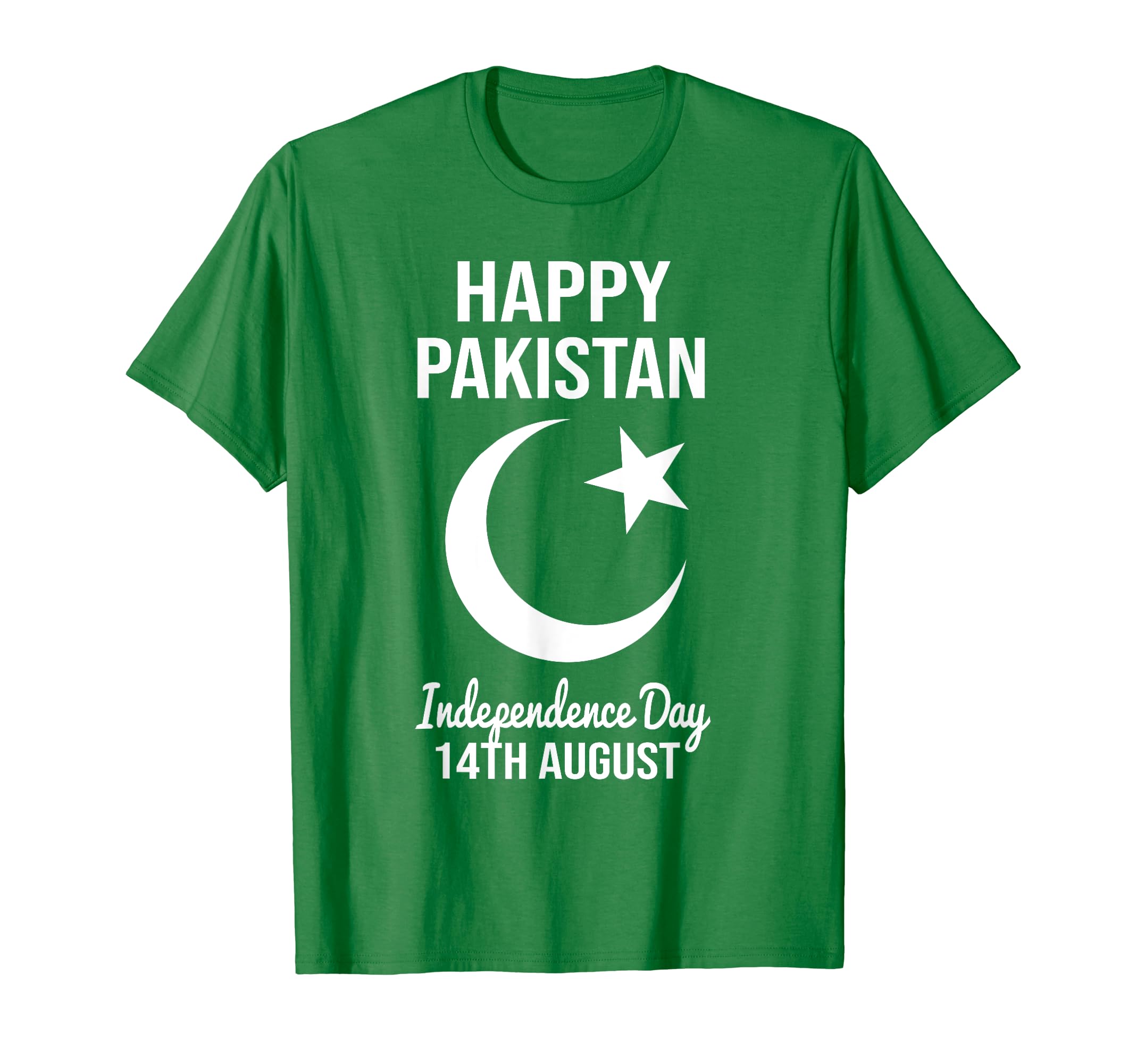 Happy Pakistan 14th August Independence DayPakistani Flag T-Shirt
