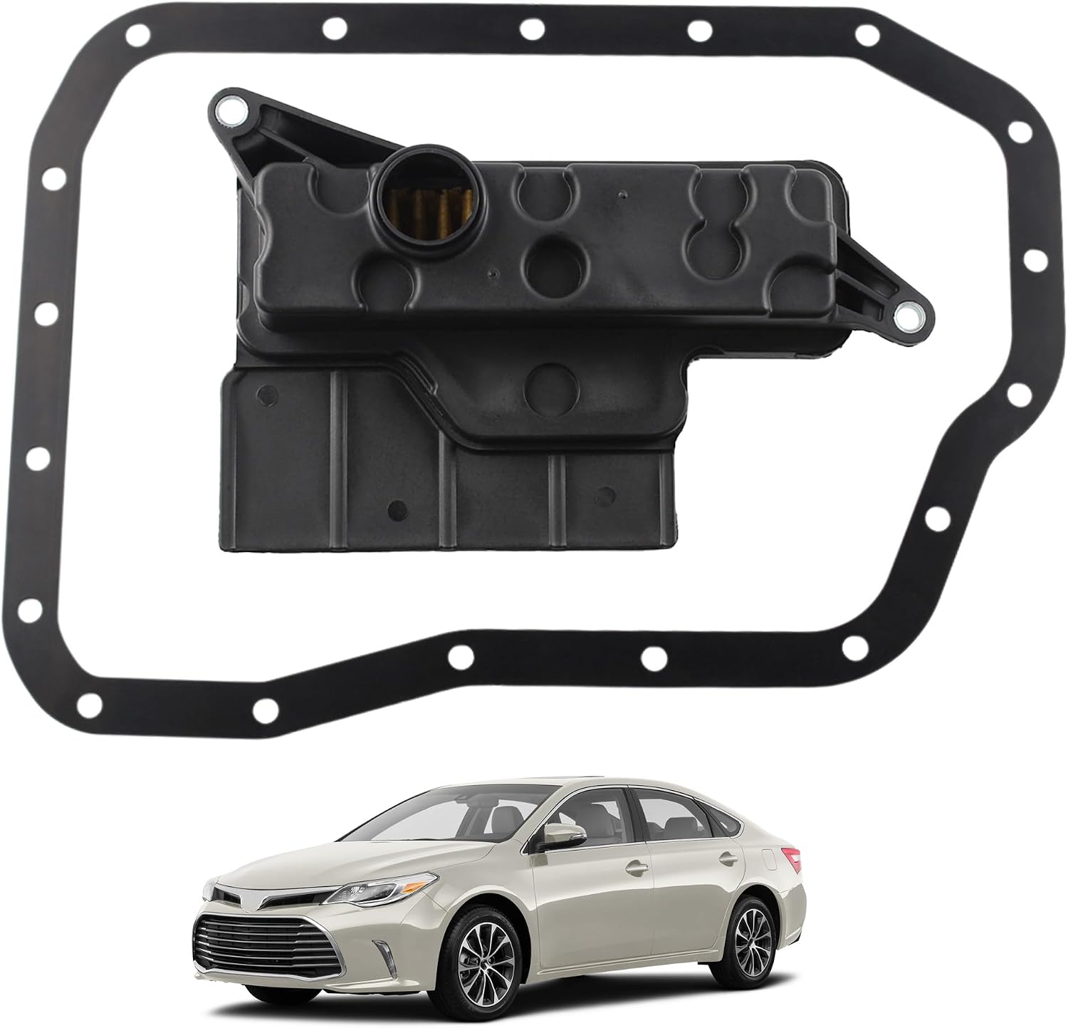 Automatic Transmission Filter Kit Compatible With 2007-2017 Toyota Camry 3.5L,2014-2017 Highlande,2011-2016 Sienna,2007-2018 Avalon,2009-2016 Venza,Lexus ES300,ES350, NX200,RX350 Replaces B461