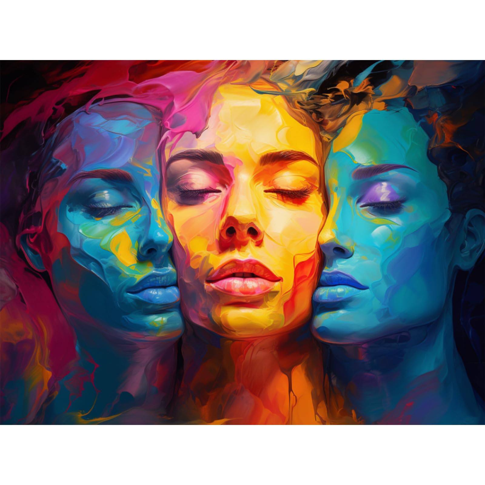 1000 Teile Puzzle für Erwachsene 1000 Puzzle Kunst Schwieriges Puzzle mit leerer Rückseite Kunst Puzzle Spielzeug