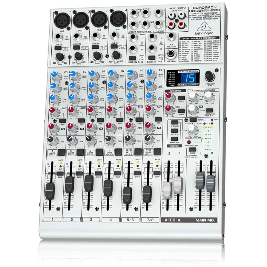 EURORACK UB1204FX-PRO アナログミキサー Amazon | BEHRINGER EURORACK UB1204FX-PRO | ミキサー | 楽器