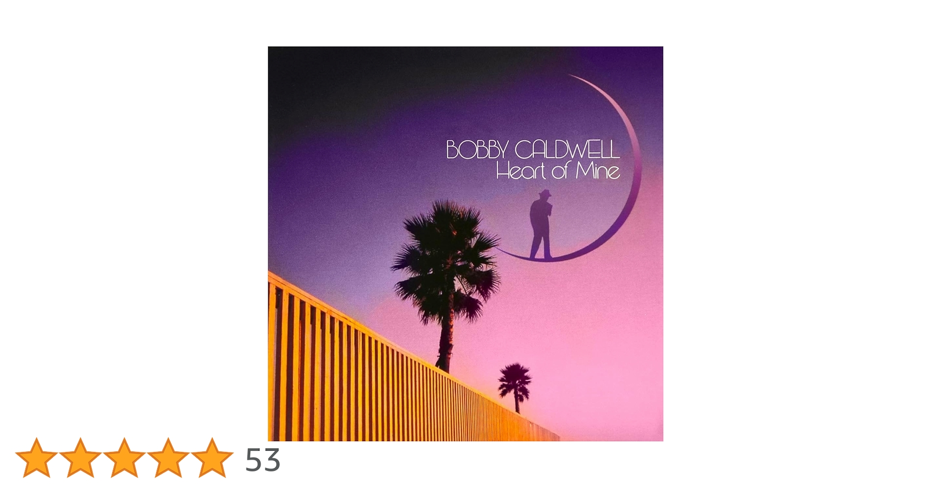 【新品】ボビー・コールドウェル／Heart Of Mine クリアカラーレコード Bobby Caldwell = ボビー・コールドウェル – Heart Of Mine