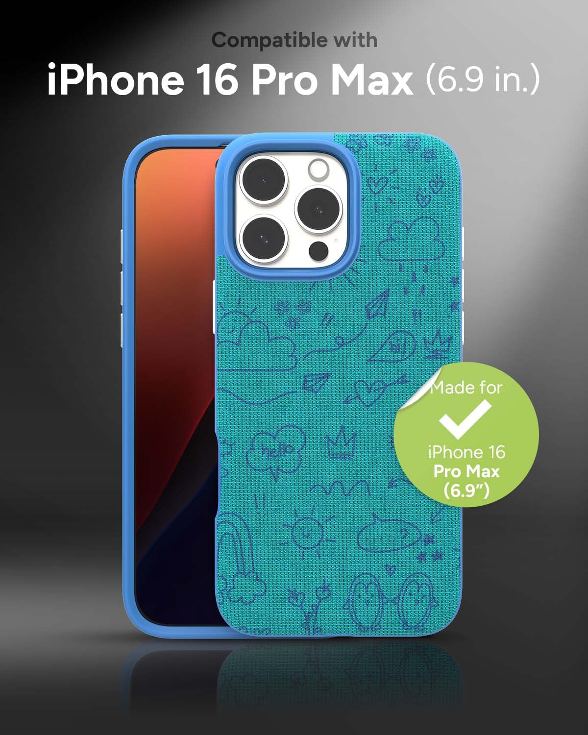 Amazon.com: ZAGG London Snap Case for iPhone 16 Pro Max