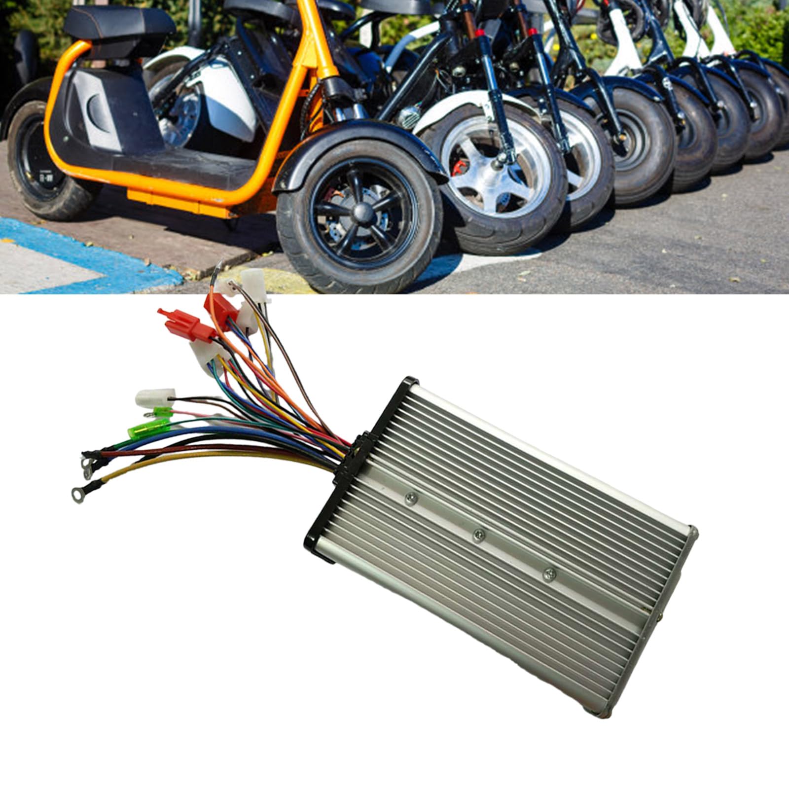 48-72V 2000W Bürstenloser Motor Controller Für Elektrofahrradmodifikation Zubehör Geschwindigkeit Bürstenlos