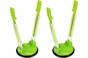 Original Jokari Adjustable Baggy Rack Stand 2 Pack - Prop Plastic Ziploc...