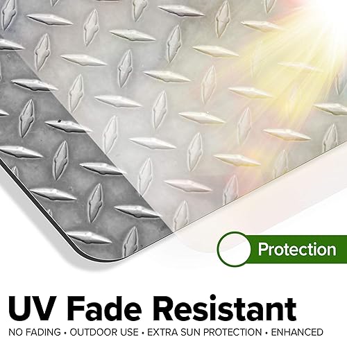 Miniatura 301 de My Sign Center - Letrero personalizado, 11 colores de fuente, 13 estilos de fuente, 4 opciones de agujero, 22 tamaños, 8 x 32 pulgadas, sin óxido,