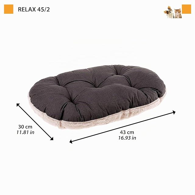 Foto 3 de 8 de Ferplast Cama para Perros y Gatos Muy pequeños Cojín Colchón Colchoneta para perreras y Coches