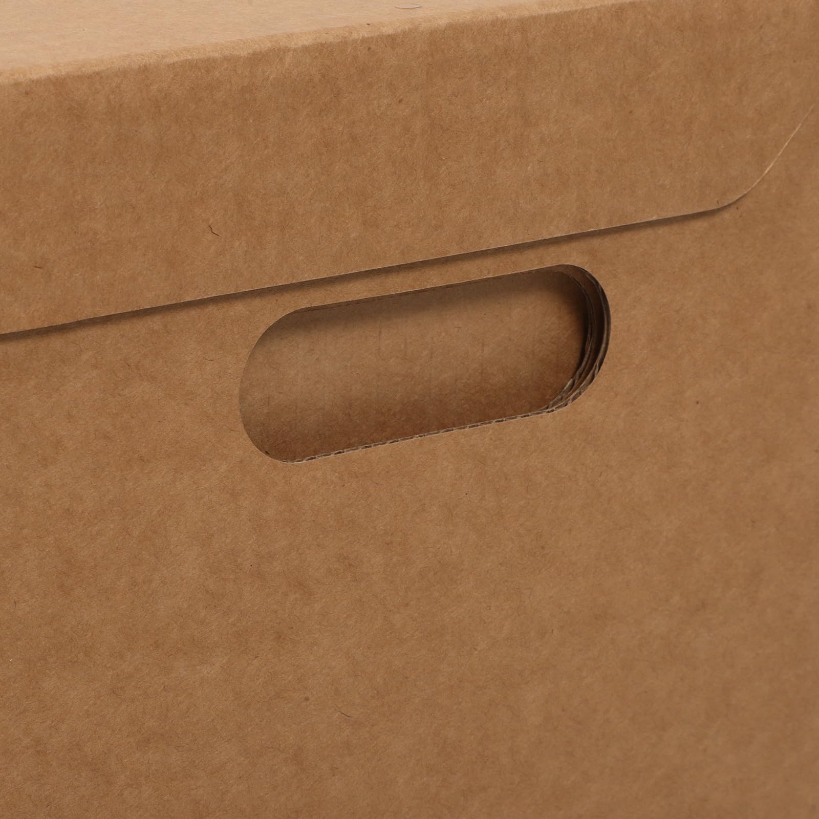 Operitacx 2 scatole portadocumenti standard, coperchio rimovibile, organizer per documenti resistenti per ricevute contabili 13,2x12x9,45 pollici