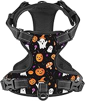 Vista 18 de Arnés reflectante vintage para perro, chaleco suave sin tirones, para perros pequeños, medianos y grandes, tamaño pequeño