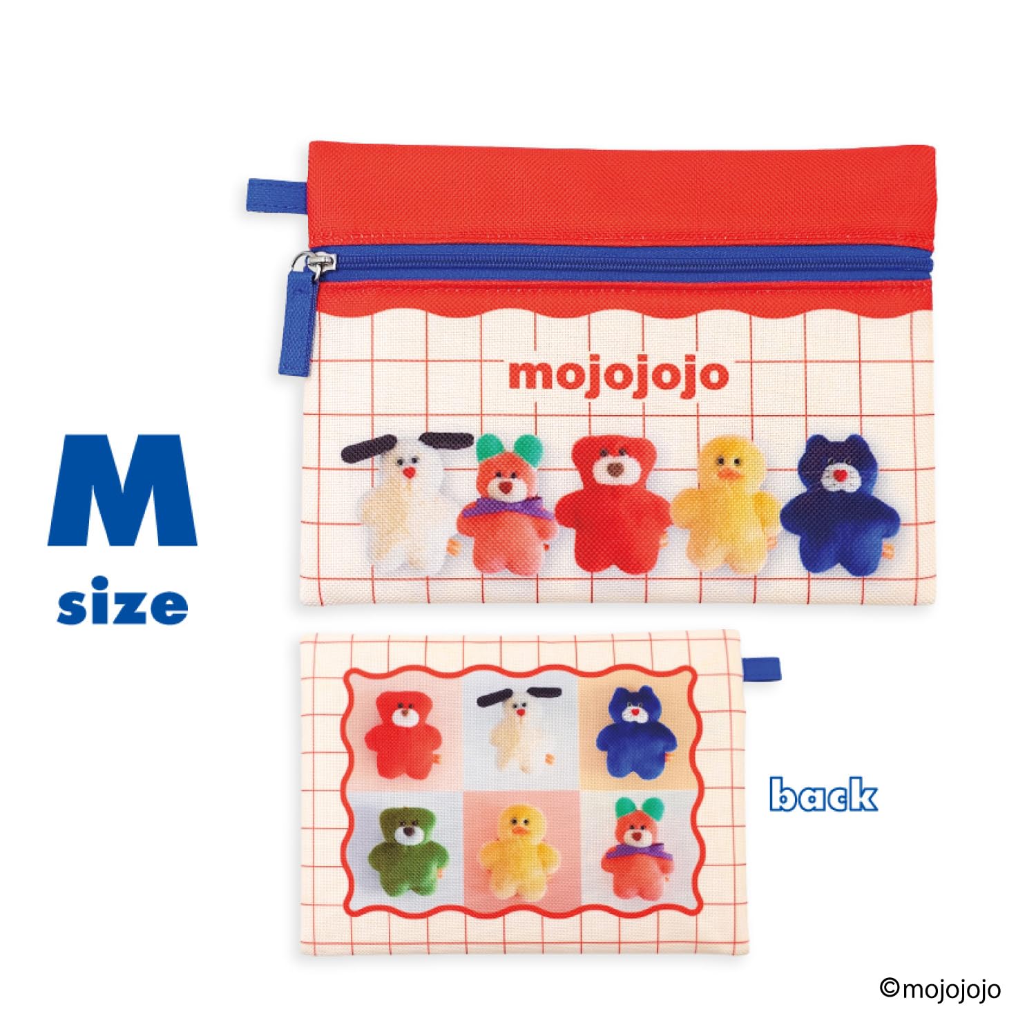 Amazon.co.jp: mojojojo ポーチ 3個セット 3連ポーチ マリモクラフト