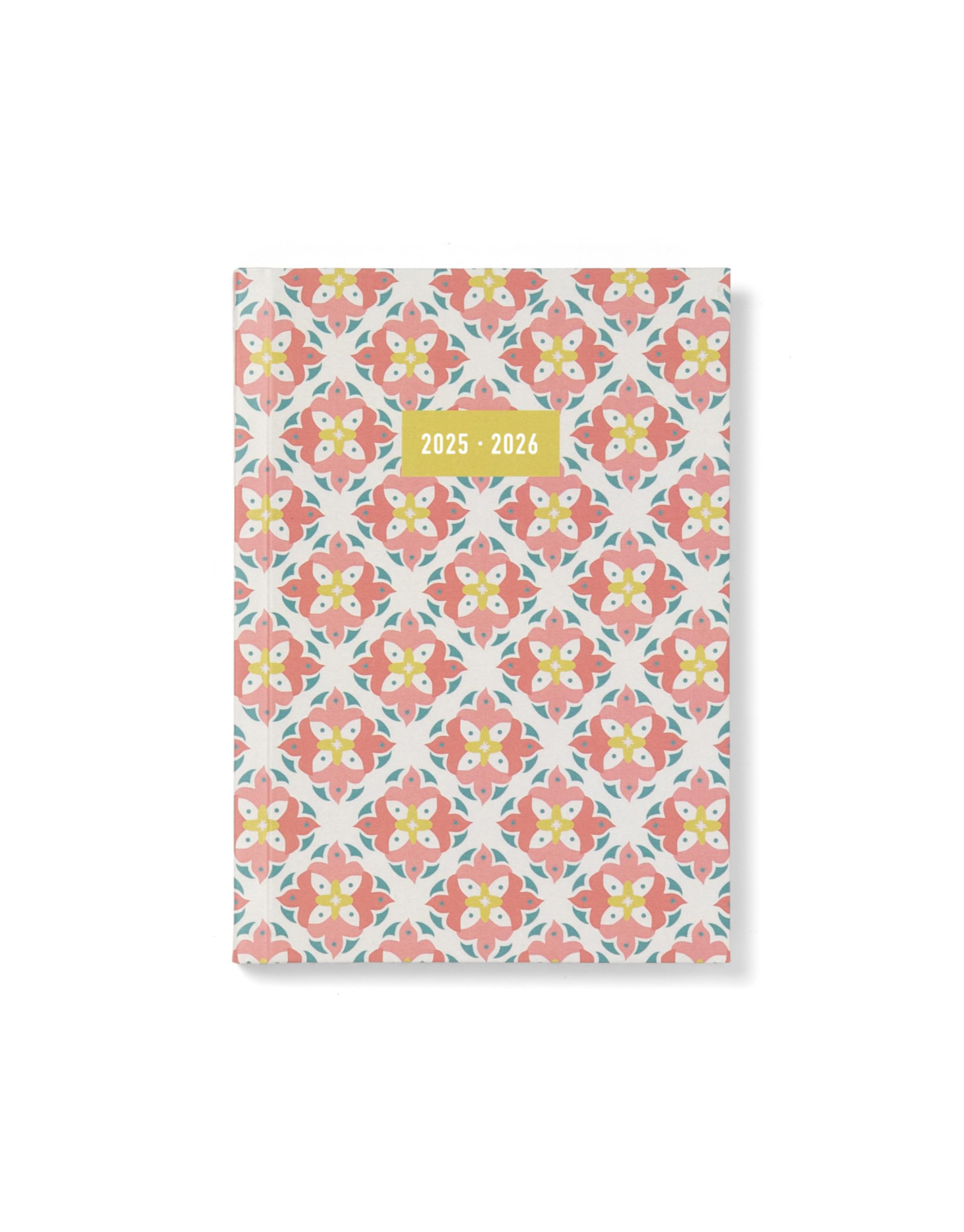 Letts of London Morocco A6 Academic 2025/2026 day to a page with appointments diary - Coral 26-031821
